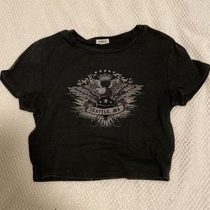 GARAGE Baby Tee Size S